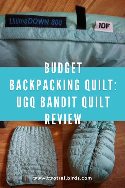 Budget Backpacking Quilt Pin