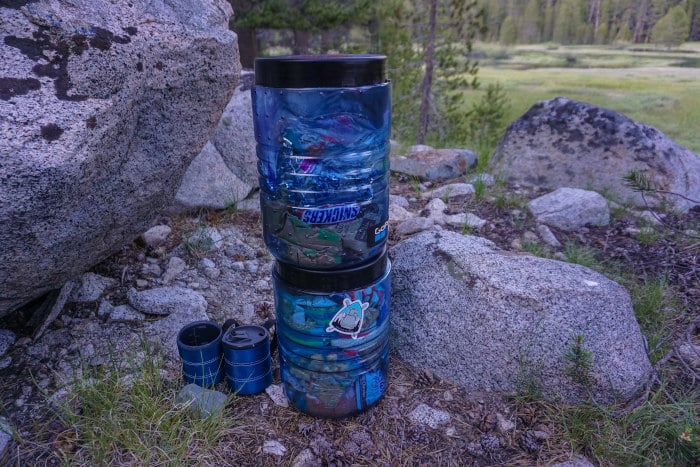 Bear proof hard-sided canisters